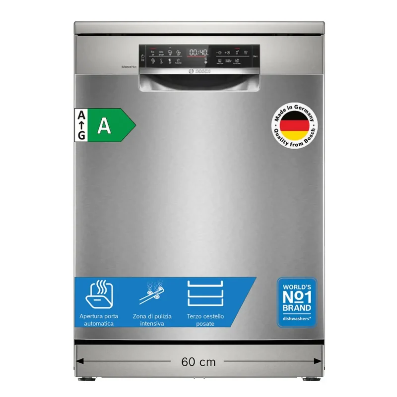 Bosch SMS8ECI02E lavastoviglie connessa, 60 cm, Classe A