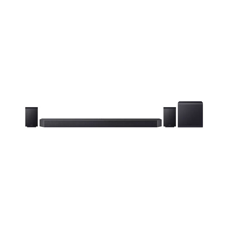 Samsung Soundbar HW-Q990H/XC, Audio 11.1.4 canali, potenza 756W, Active Voice Amplifier Pro, Auto AV Sync, Bluetooth 5.3, Q-Symphony, Wireless Dolby Atmos, 2026