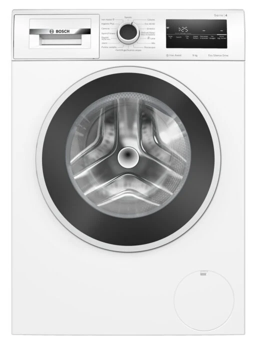 Bosch WAN28219IT Serie 4 Lavatrice A Libera Installazione 9 Kg, 1400 Giri, Classe A, Bianco, 15 Programmi