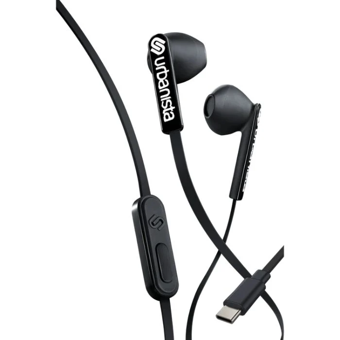 Urbanista San Francisco Auricolare con Cavo USB-C Black