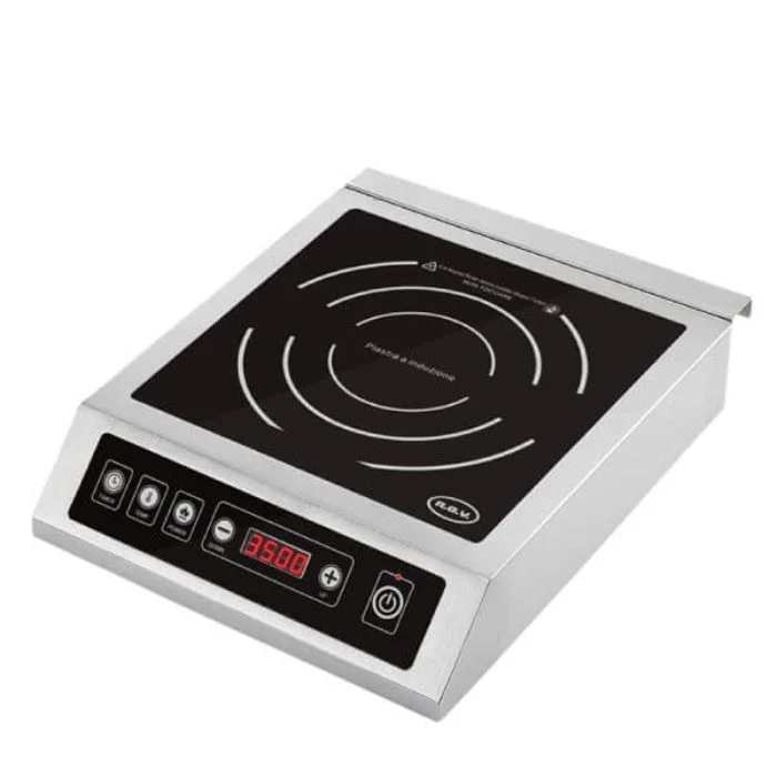 RGV IND2 silver Fornello elettrico a induzione