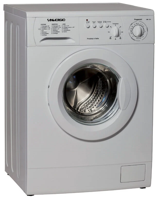 SanGiorgio S4210C Lavatrice A Libera Installazione 5 Kg, 1000 Giri, Classe C, Bianco