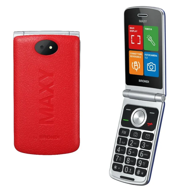 BRONDI CELLULARE MAXY RED