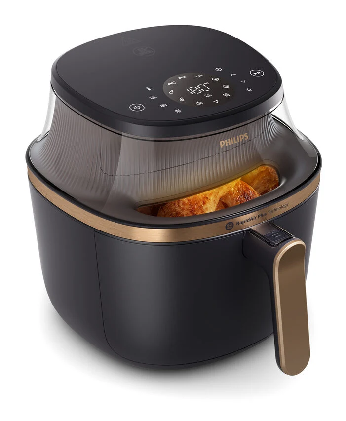 Philips 3000 series NA332/00 Airfryer 6.2L, Friggitrice ad aria 16 in 1 App ricettario