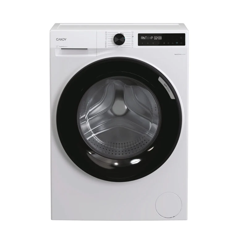 Candy ProWash 500, Lavatrice Carica Frontale 11 KG, 30% più efficente della classe A, 1400 giri, Bianco, Inverter, Vapore, Wi-Fi, Smart Wash, BR 411BL9-S