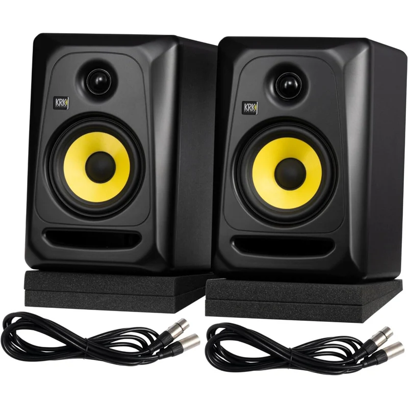 KRK CLASSIC 5 G3 (Coppia) + Cavi XLR + Pad Isolanti
