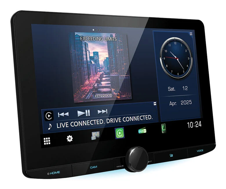 Kenwood DMX9724XDS Nero Wi-Fi 88 W Bluetooth