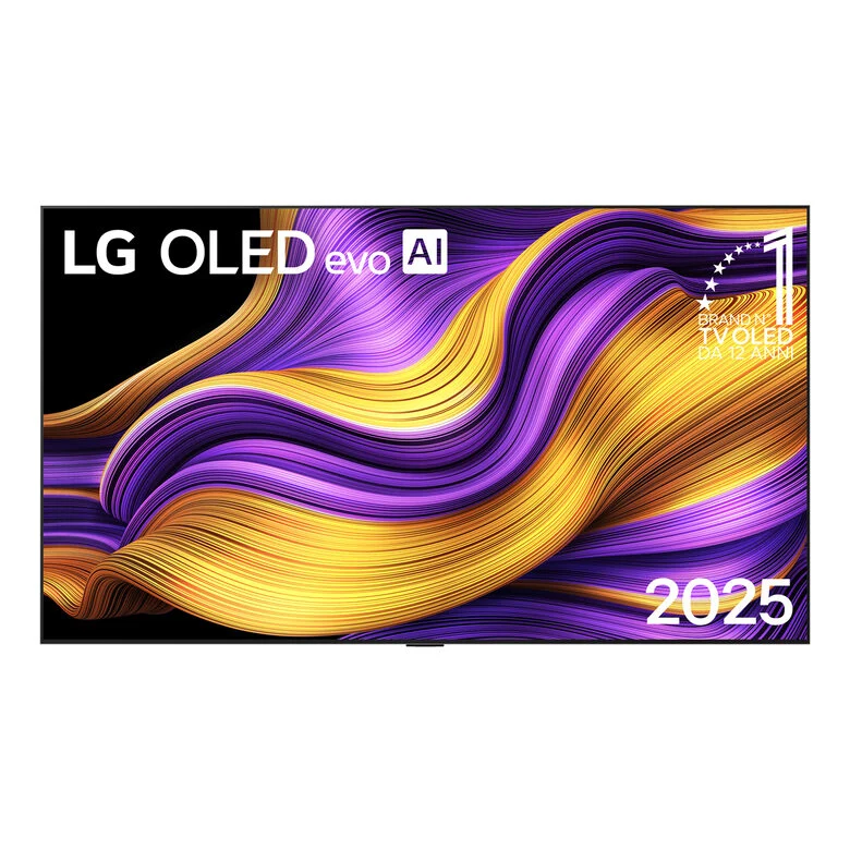 LG OLED evo AI OLED77G54LW TV Televisione Serie G5 77 Pollici 4K, α11 Gen2, Brightness Booster Ultimate, 60W, 4 HDMI 165Hz, Smart TV 2025