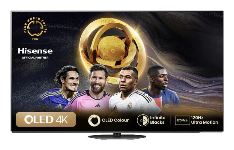 Hisense 55A86N TV 139,7 cm (55") 4K Ultra HD Smart TV Wi-Fi Nero, Grigio 150 cd/m²