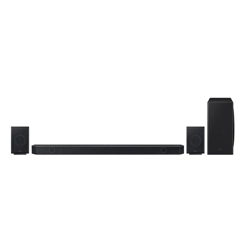 Samsung Soundbar HW-Q930D/ZF Serie Q, 17 Speaker, Wireless Dolby Atmos, Audio a 9.1.4 Canali, Q-Simphony, Alexa integrato e compatibile con Google Assistant, Titan Black