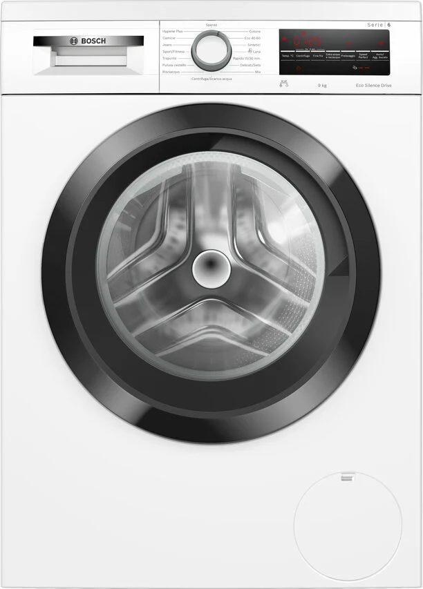 Bosch WUU28T29II Serie 6 Lavatrice A Libera Installazione 9 Kg, 1400 Giri, Hygiene Plus, Speed Perfect, Activewater Plus, Eco Silence Drive™, Classe A, Bianco
