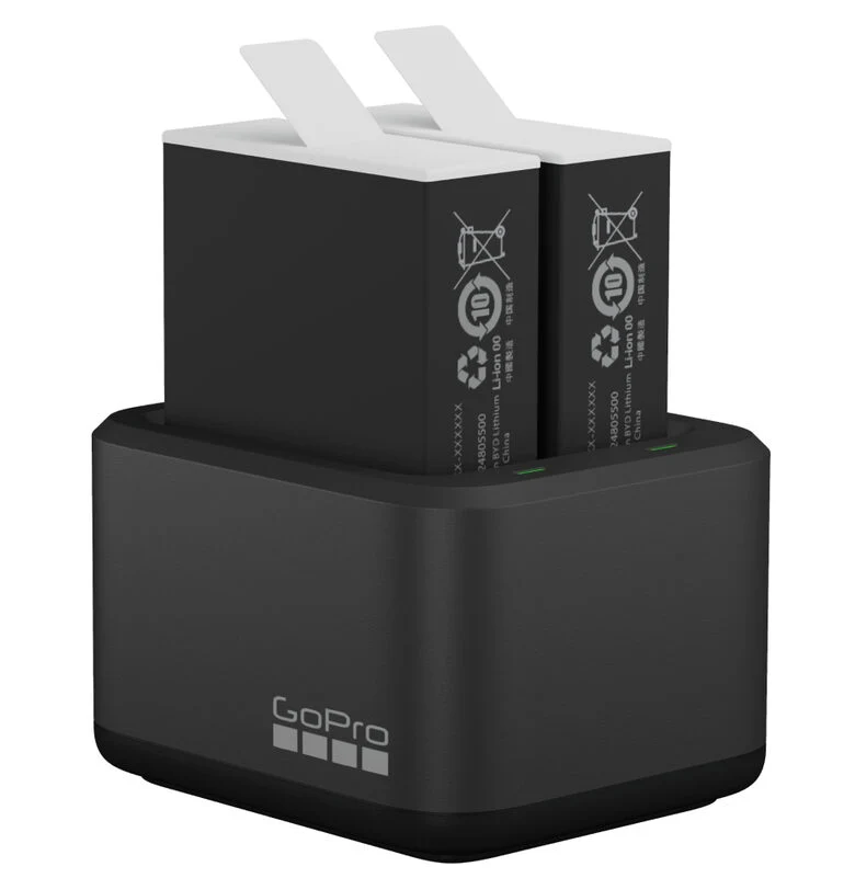 GoPro CARICABATTERIA DOPPIO + BATTERIA
