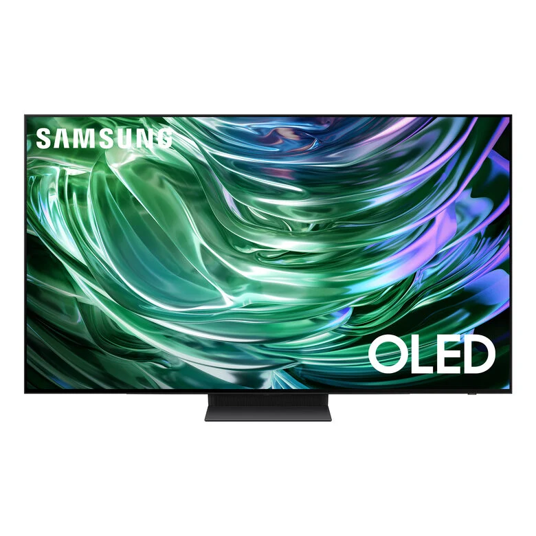 Samsung QE83S90DAEXZT Televisione Smart TV 83 Pollici Oled 4K Dolby Atmos Processore NQ4 AI GEN2 Self-illuminating pixels Laser Slim Design Graphite Black