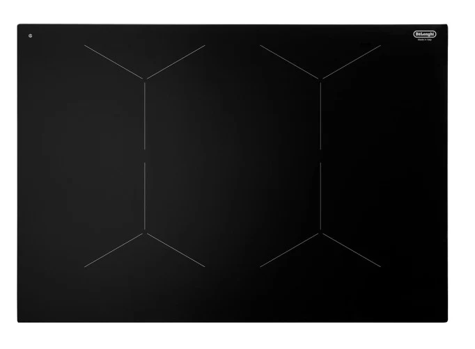 De'Longhi NSI 741 Piano cottura a induzione 4 fornelli 75 cm da incasso nero