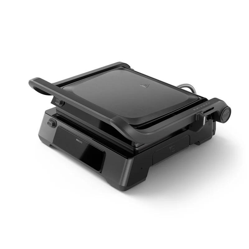 Philips Grill Elettrico HD630770 7000 Series 2200W Nero Piastre Rimovibili
