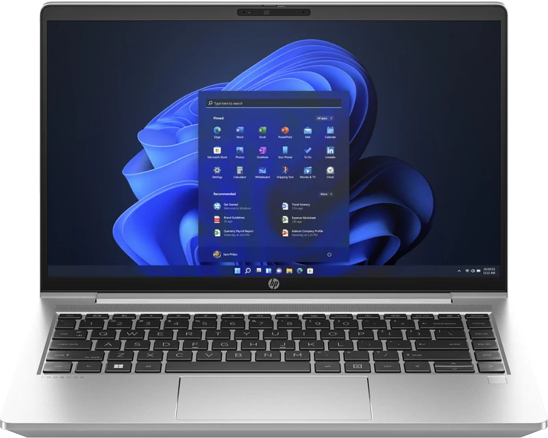 HP ProBook 445 G10 Notebook 14" Full HD AMD Ryzen 5 8GB RAM 256GB SSD Argento