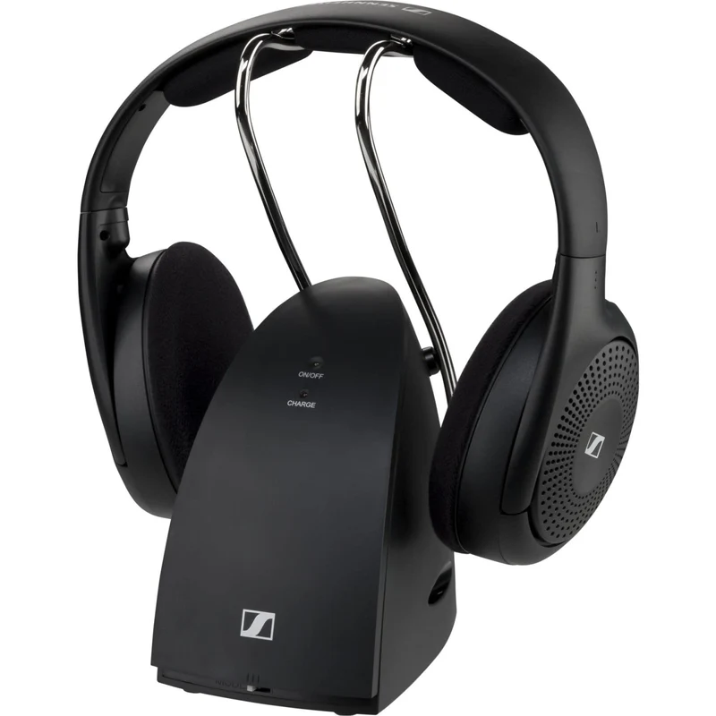 Sennheiser RS 120 W Cuffie Wireless On-Ear Nero 3 Modalità Audio Portata 60m