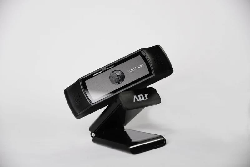 ADJ Webcam Full HD 1080p Autofocus 5MPX con Microfono Incorporato e Privacy Cover USB 2.0