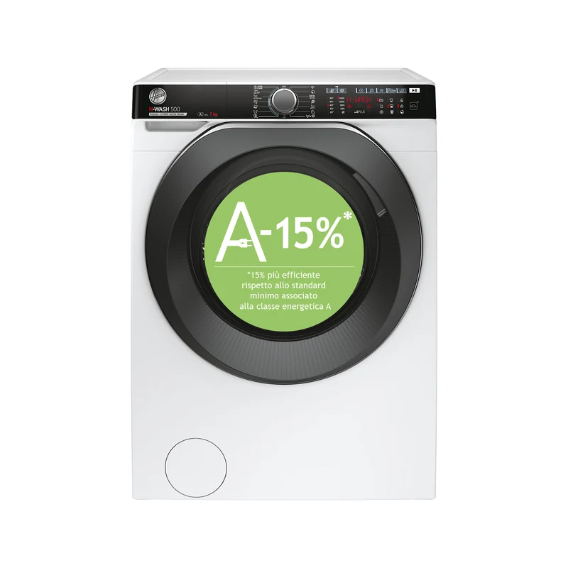Hoover H-WASH 500 HWP4 47AMBC7/1-S lavatrice Caricamento frontale 7 kg 1400 Giri/min Bianco