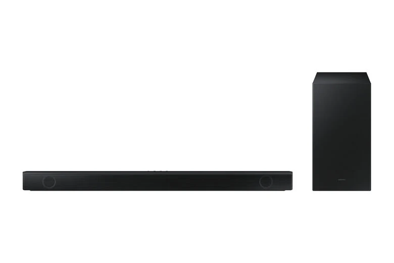 Samsung Soundbar HW-B550/ZF con subwoofer 2.1 canali 410W, audio 3D, suono ottimizzato, bassi profondi, gaming mode