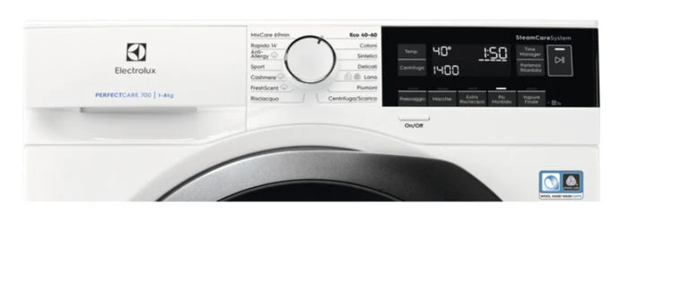 Electrolux EW7F384GREEN lavatrice Caricamento frontale 8 kg 1400 Giri/min A Bianco
