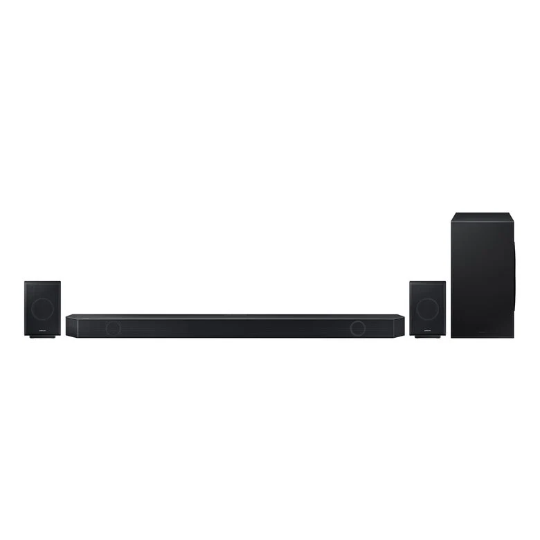 Samsung Soundbar HW-Q990C/ZF Serie Q, 22 speaker, Wireless Dolby Atmos, Audio a 11.1.4 canali, Q-Simphony, Compatibile con Alexa e Google Assistant, Black