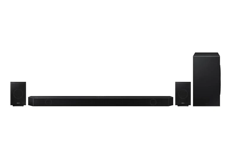 Samsung Soundbar HW-Q990B/ZF con subwoofer e speaker 11.1.4 canali 656W, audio 3D wireless ottimizzato, effetto cinema surround