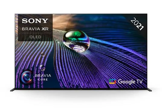 Sony XR-65A90J TV OLED Smart TV 65" 4K ultra HD, HDR, con Google TV, Perfect for PlayStation™ 5 (Nero, Modello 2021