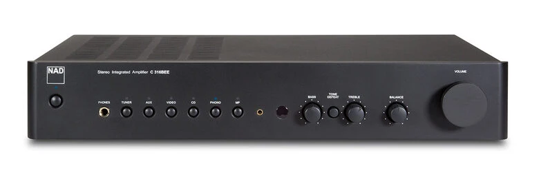 NAD C 316BEE V2 Amplificatore Stereo Integrato Casa Grafite