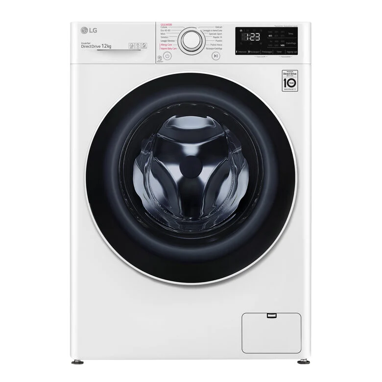 LG F4WV312S0E Lavatrice Intelligente AIDD 12kg Vapore 1400 Giri/min Carica frontale Classe B