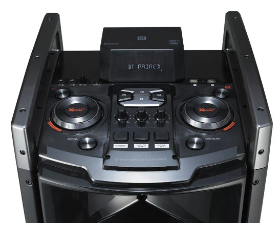 LG OM5540 set audio da casa Mini impianto audio domestico 330 W Nero, Rosso