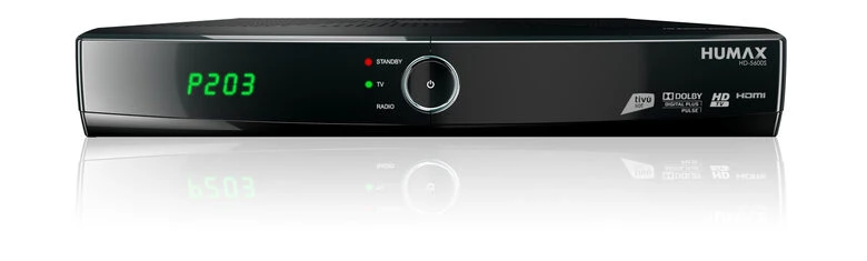 Humax HD-5400S Cavo, Ethernet (RJ-45), Satellite Full HD Nero