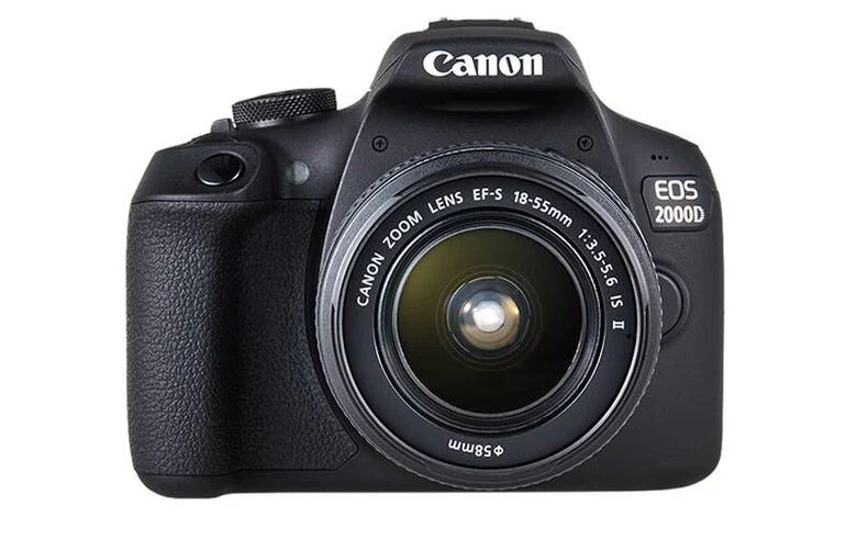 Canon EOS 2000D + EF-S 18-55mm f/3.5-5.6 IS II Kit fotocamere SLR 24,1 MP CMOS 6000 x 4000 Pixel Nero