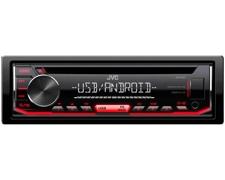 JVC KD-R494 Ricevitore multimediale per auto Nero 200 W