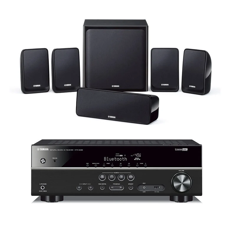 Yamaha YHT-2920 sistema home cinema 5.1 canali 135 W Compatibilità 3D Nero