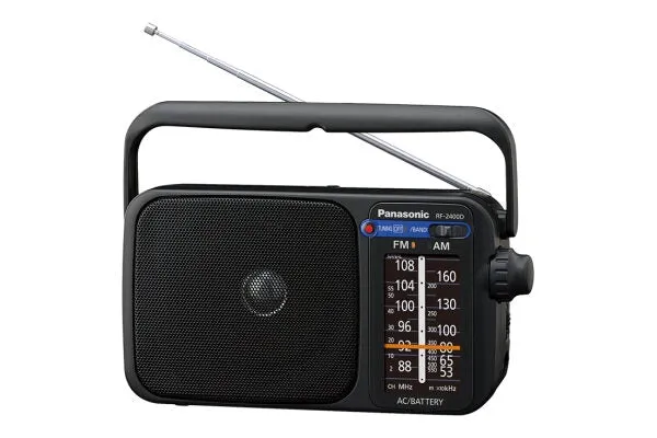 Panasonic RF-2400D Portatile Analogico Nero