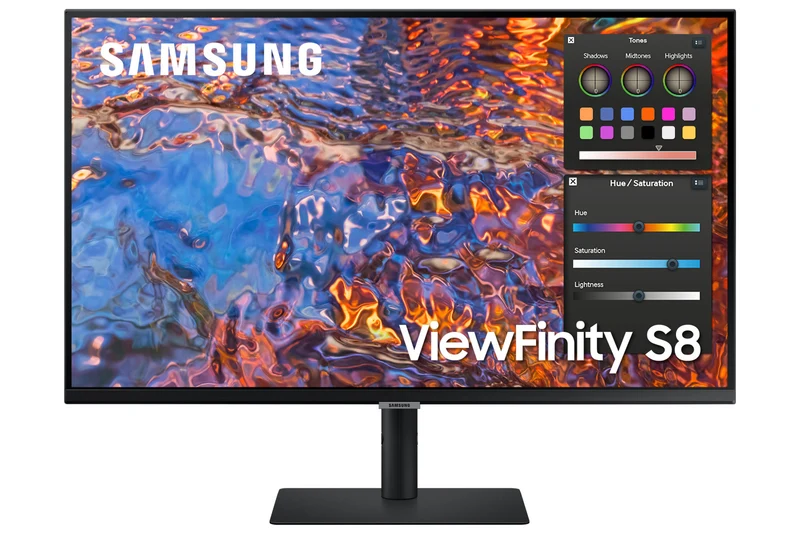 Samsung Monitor 32" 4K UHD IPS HDR Nero - Display PC LED S80PB