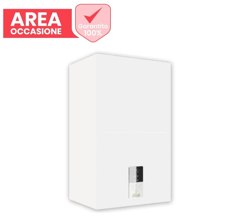 AREA OCCASIONI 2458 Caldaia Ferroli a condensazione Bluehelix HiTech RRT 34 H completa di kit scarico fumi low NOx Metano o GPL solo riscaldamento