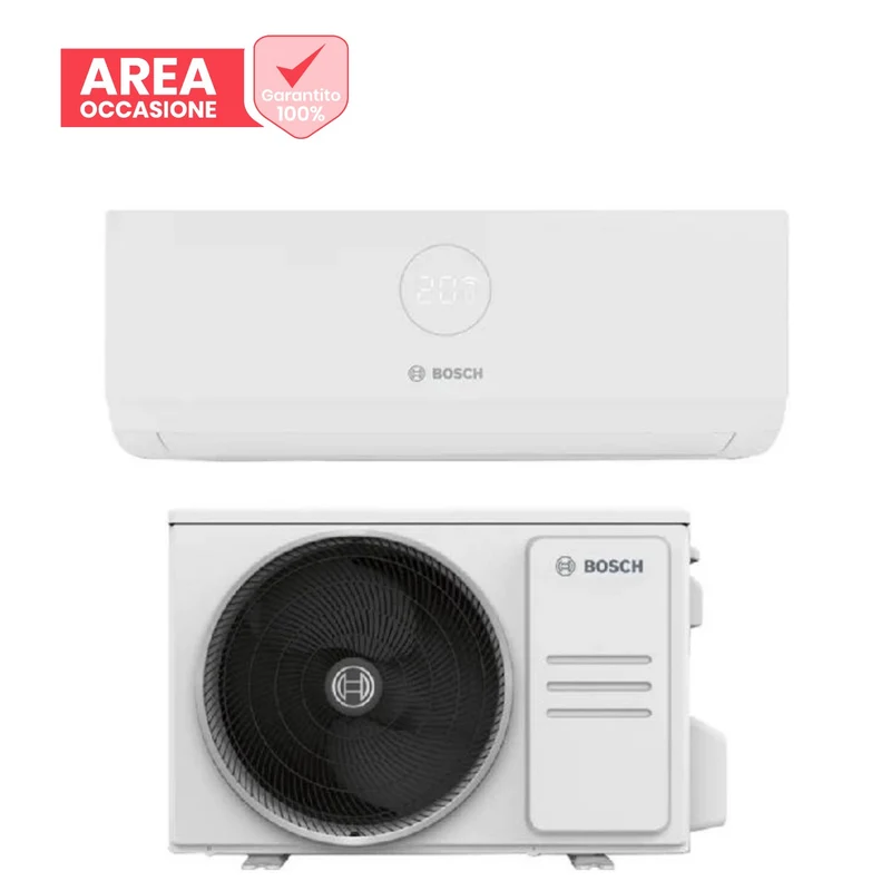 AREA OCCASIONI 2459 Condizionatore Bosch Climate 3000i 12000 Btu CL3000i-SET 35 WE R-32 Wi-Fi Optional
