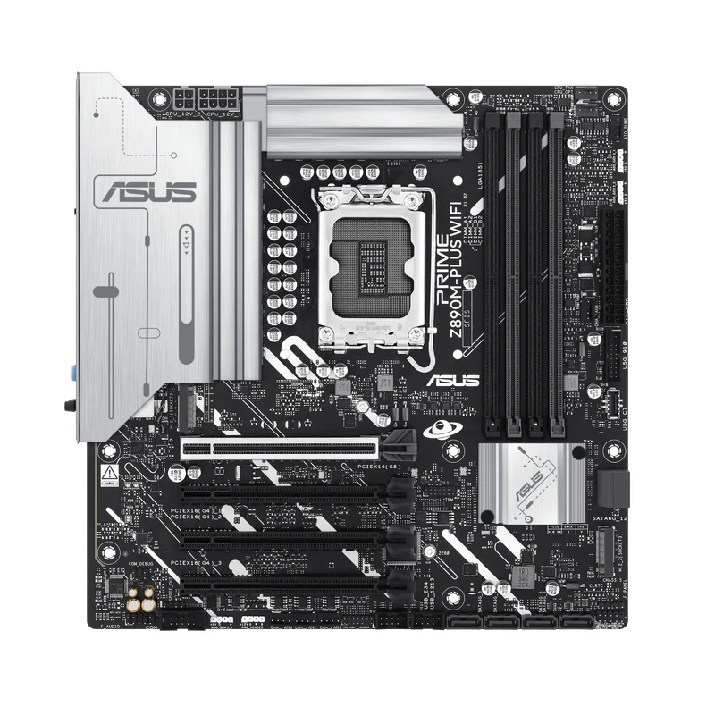 ASUS PRIME Z890M-PLUS Scheda Madre micro ATX DDR5 Wi-Fi per Intel LGA 1851