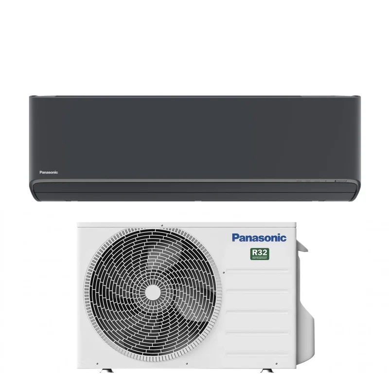 Condizionatore Panasonic Etherea Dark 9000 Btu CS-XZ25ZKEW-H R-32 Wi-Fi Integrato