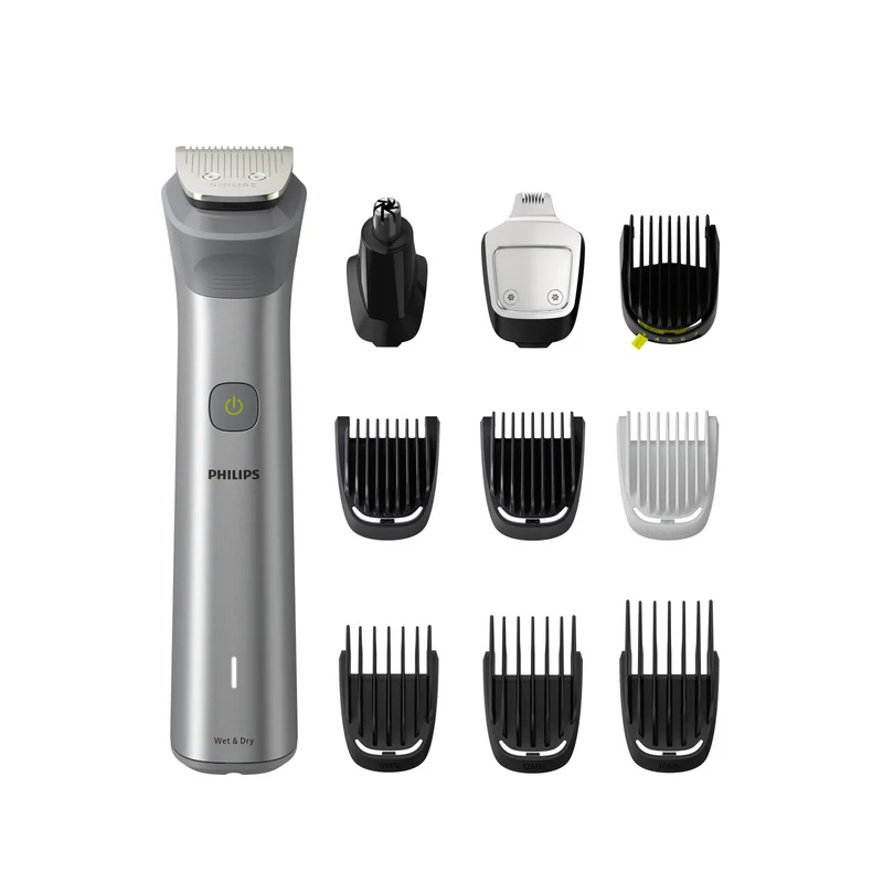 Philips Multigroom Series 5000 MG5920/15 Regolabarba 10in1 Ricaricabile Acciaio Inox