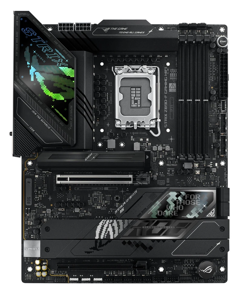 ASUS ROG STRIX Z890-F GAMING WIFI Scheda Madre ATX Intel Z890 LGA 1851 DDR5 Wi-Fi 7