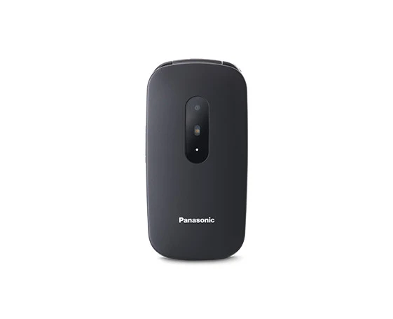 Panasonic KX-TU446EXB Telefono per Anziani Nero 2.4" Bluetooth a Conchiglia