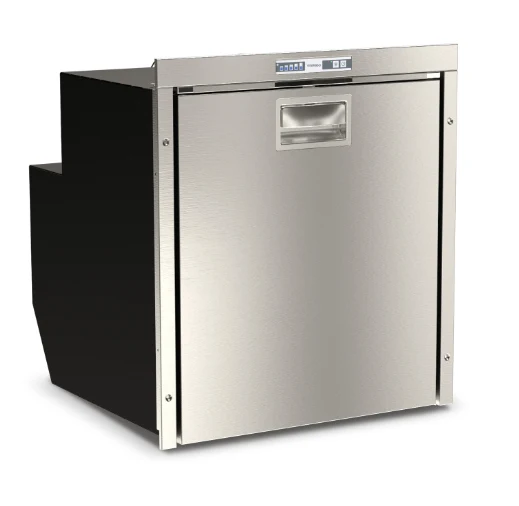 Ⓜ️🔵🔵🔵 Vitrifrigo DW62i OCX2 DRINKS - Frigo a cassetto, 62 Litri, Acciaio Inox, Luce LED, Vent Position, A x L x P 57.4x51.3x54.7 cm