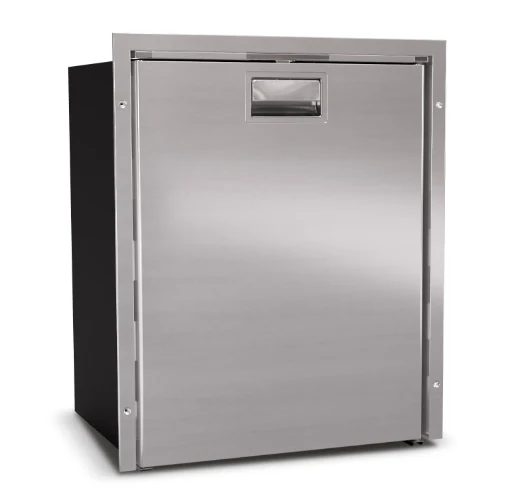 Ⓜ️🔵🔵🔵 Vitrifrigo DW75L OCX2 - Frigo-freezer a cassetto, 75 Litri, Acciaio Inox, Luce LED, Vent Position, A x L x P 64.8x53.3x46 cm