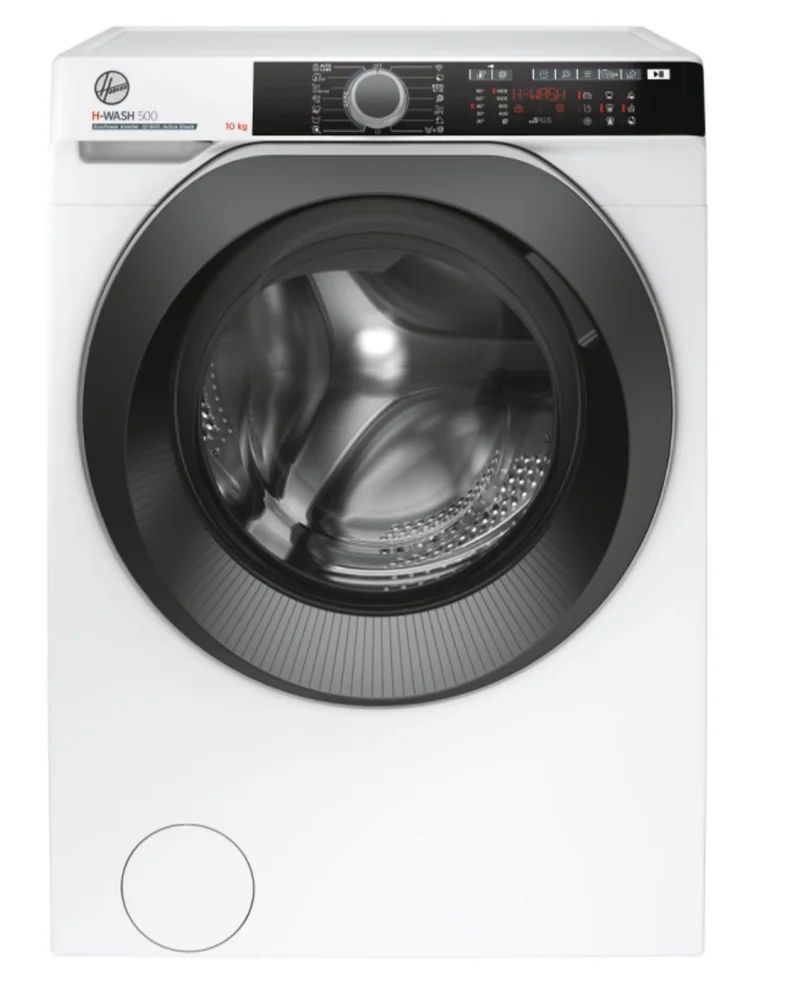Ⓜ️🔵🔵🔵 HOOVER HWE 410AMBS/1-S - Lavatrice 10 kg, bianca, NUOVO MOTORE INVERTER ECO-POWER, centrifuga 1400 giri, Nuova classe A