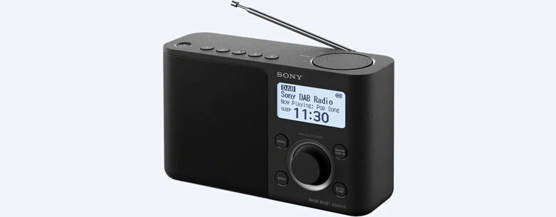 Sony XDR-S61D Personale Nero