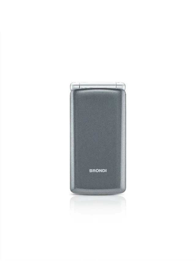 Brondi Amico Sincero 6,1 cm (2.4") Grigio Telefono per anziani
