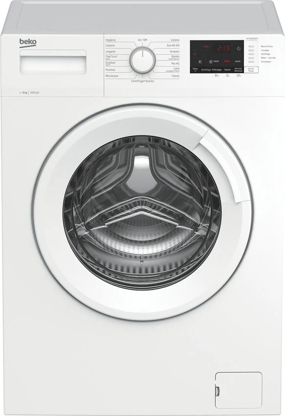 Beko WTXS61032W/IT lavatrice Caricamento frontale 6 kg 1000 Giri/min E Bianco